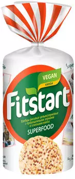 Хлебцы Fitstart рисовые Superfood с зернами киноа 90г