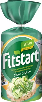 Хлебцы Fitstart рисовые укроп с солью 90гс доставкой!