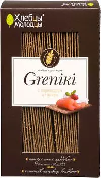 Хлебцы Молодцы Greniki Кориандр и Тмин 150гс доставкой!