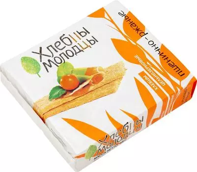 Хлебцы Молодцы пшенично-ржаные 100г. Доставим до двери!