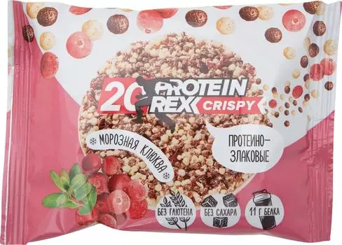 Хлебцы Protein Rex Морозная Клюква 55г