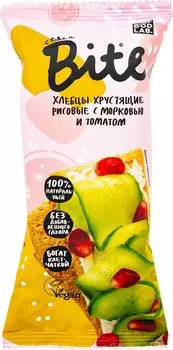 Хлебцы Take a Bite Рисовые с морковью и томатом 30г