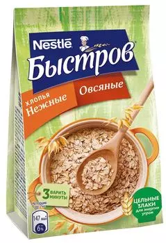 Хлопья Быстров 4 Злака 350г