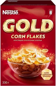 Хлопья Nestle Gold Кукурузные 330г