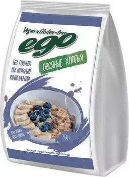 Хлопья овсяные Ego Vegan без глютена 350г