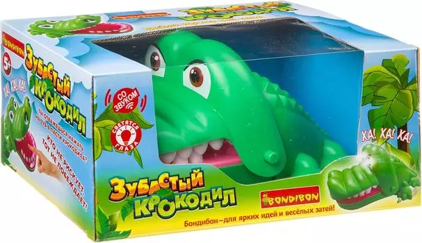 Игра настольная Bondibon Зубастый крокодил