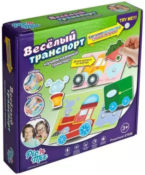 Игра настольная Picnmix Веселый транспорт