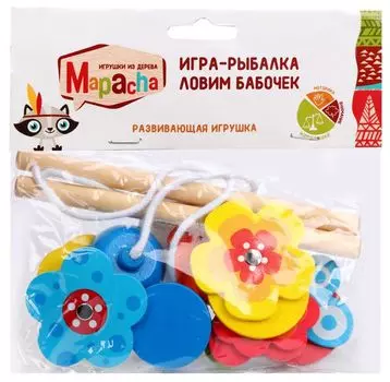 Игра-рыбалка Mapacha Ловим бабочек