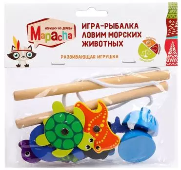 Игра-рыбалка Mapacha Ловим морских животных