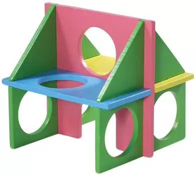 Игровой комплекс для грызунов Triol Little Town Фитнес 12.5*12.5см