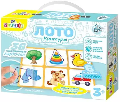 Игровой набор Десятое королевство Лото Контуры