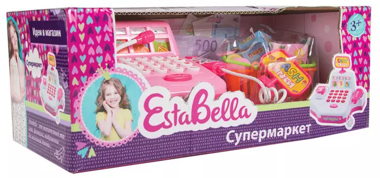 Игровой набор EstaBella Супермаркет с кассой