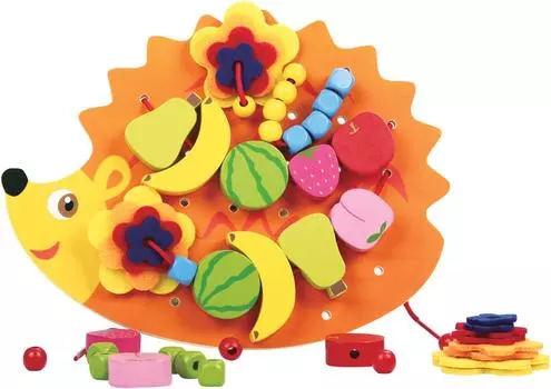 Игровой набор Mapacha Шнуровка Ежик