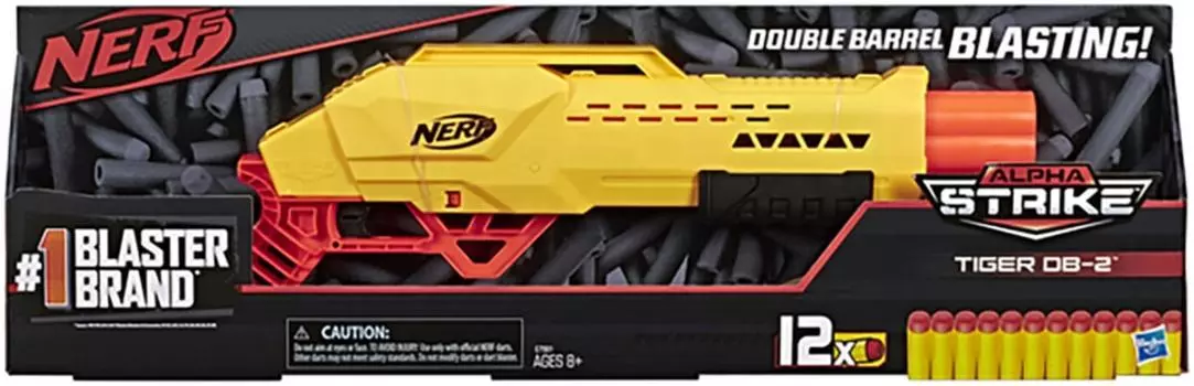 Игровой набор Nerf Альфа Страйк Бластер DB-2 E7561
