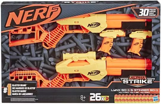 Игровой набор Nerf Альфа Страйк Бластер E7579