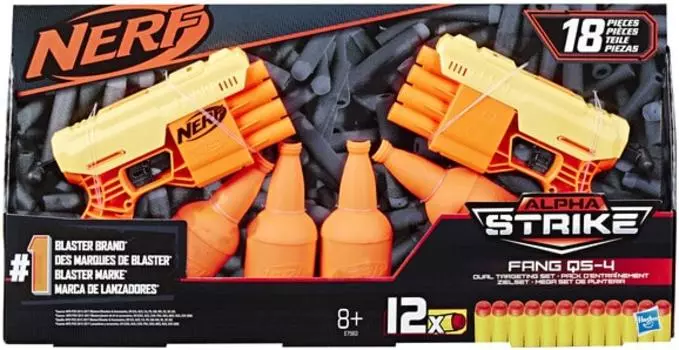 Игровой набор Nerf Альфа Страйк Фанг QS4 E7563