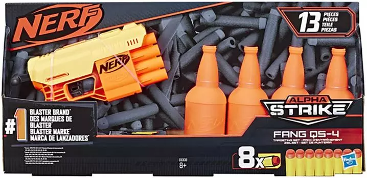 Игровой набор Nerf Альфа Страйк Фанг QS4 E8308