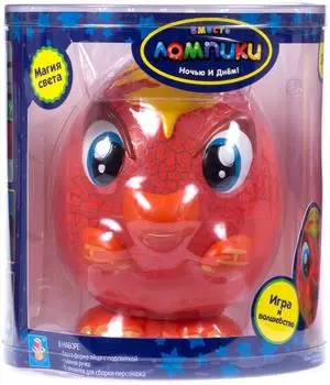 Игрушка 1Toy Лампики динозавр 8 элементов
