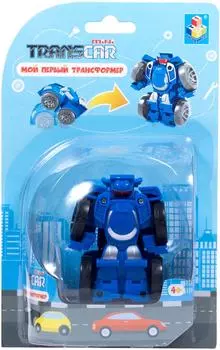 Игрушка 1Toy Мой первый трансформер Суперкар 6см