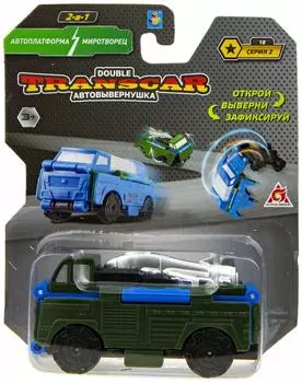 Игрушка 1Toy Transcar Double Автоплатформа Миротворец