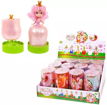 Игрушка ABtoys Floraly Girls Кукла в цветке