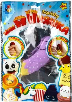 Игрушка-антистресс 1Toy Мммняшка Банан в карамели 25г