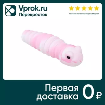 Игрушка-антистресс Игроленд Пружинка червячок в ассорименте