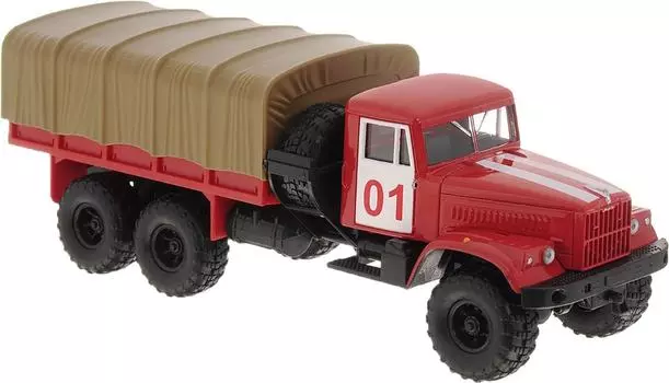 Игрушка Autogrand Пожарная машина KRAZ-255В