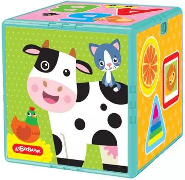 Игрушка Азбукварик Говорящий кубик Первые знания