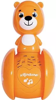 Игрушка Азбукварик Музыкальные покатушки Мишка