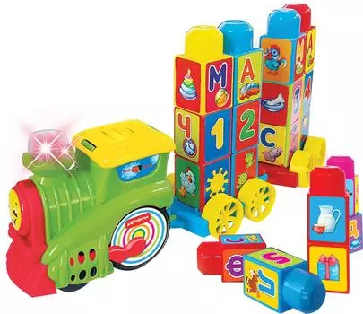Игрушка Азбукварик Музыкальный поезд Буковка