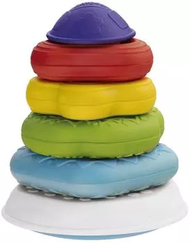 Игрушка Chicco Ring Tower 2в1 Пирамидка