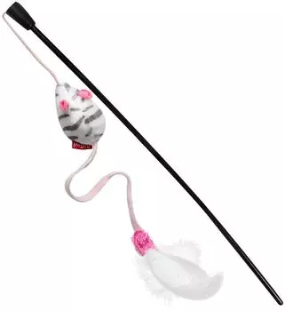 Игрушка для кошек GiGwi Дразнилка на стеке со звуковым чипом 50*6см