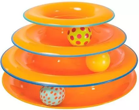 Игрушка для кошек Petstages Трек 3 этажа 24*14см