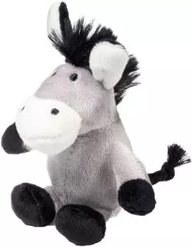 Игрушка для собак GiGwi Ослик с пищалкой 10см