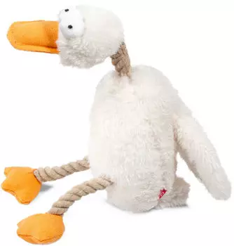 Игрушка для собак GiGwi Утка с пищалкой 32*9*9см