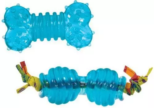 Игрушка для собак Petstages Орка косточка гантель ультра-мини для мелких пород 2шт*7см