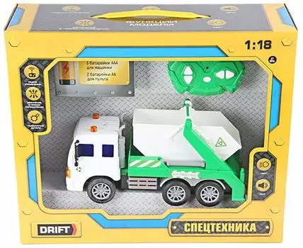 Игрушка Drift Спецтехника Погрузчик мусора