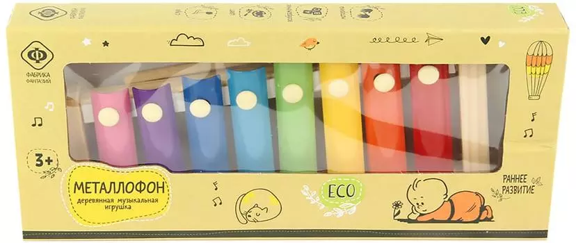 Игрушка Фабрика фантазий Металлофон