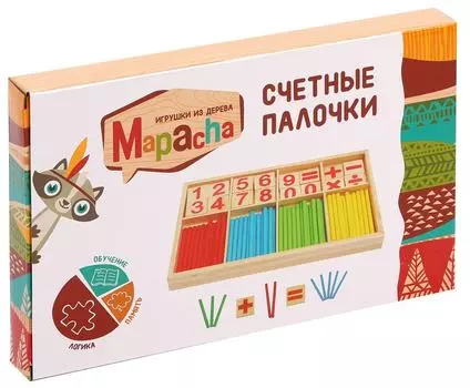 Игрушка Mapacha Счетные палочки