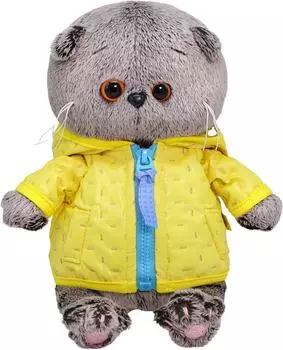 Игрушка мягкая Budi Basa Басик Baby в стеганой курточке 21см