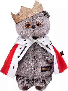 Игрушка мягкая Budi Basa Басик Царь 21см