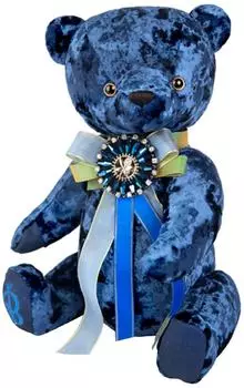 Игрушка мягкая Budi Basa Медведь БернАрт сапфировый