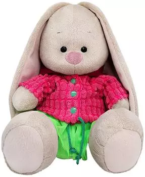 Игрушка мягкая Budi Basa Зайка Ми в вельветовой курточке
