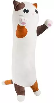 Игрушка мягкая Fancy Котик лежебока 70*16*21см