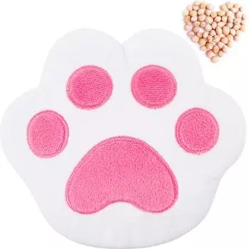 Игрушка мягкая Мякиши Лапа бело-розовая