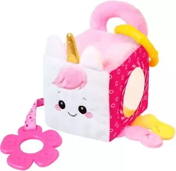 Игрушка развивающая Мякиши Кубик Единорог Лайк