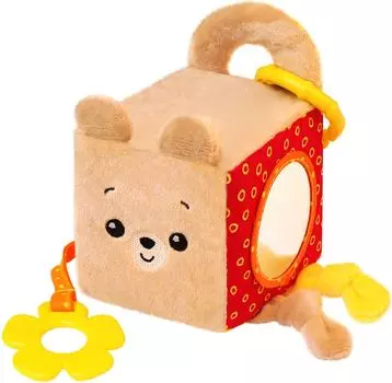 Игрушка развивающая Мякиши Кубик Мишка Барни