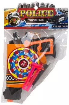 Игрушка S+S Пистолет с пулями на присосках