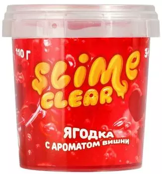 Игрушка Slime Clear Слайм с ароматом вишни